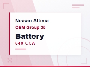 Nissan Altima Oem Battery Group Size and Cca Rating Guide